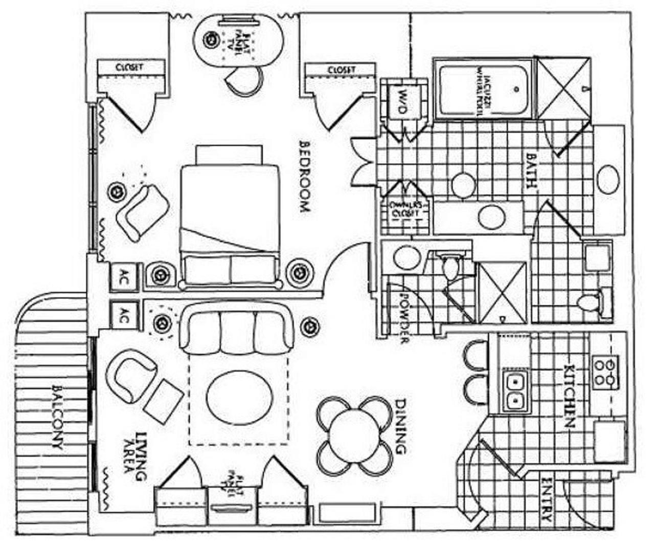 Mgm 1 Bedroom Balcony And Or Luxury Сasa de vacaciones Las Vegas
